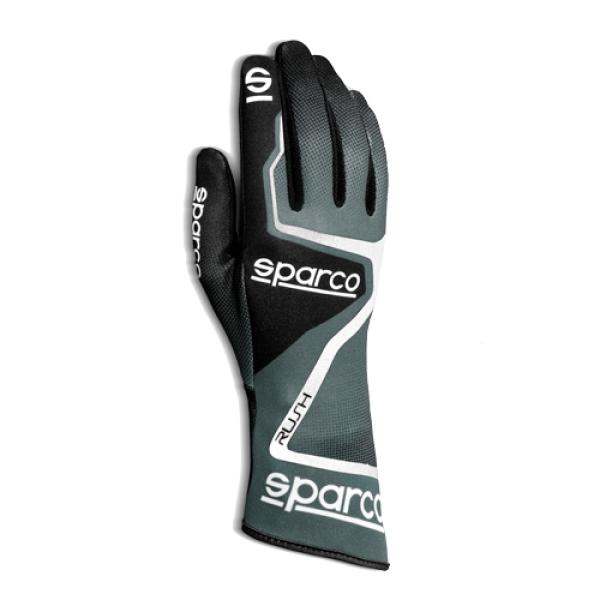 Sparco Kart Handschuhe RUSH grau-weiß Gr. 07